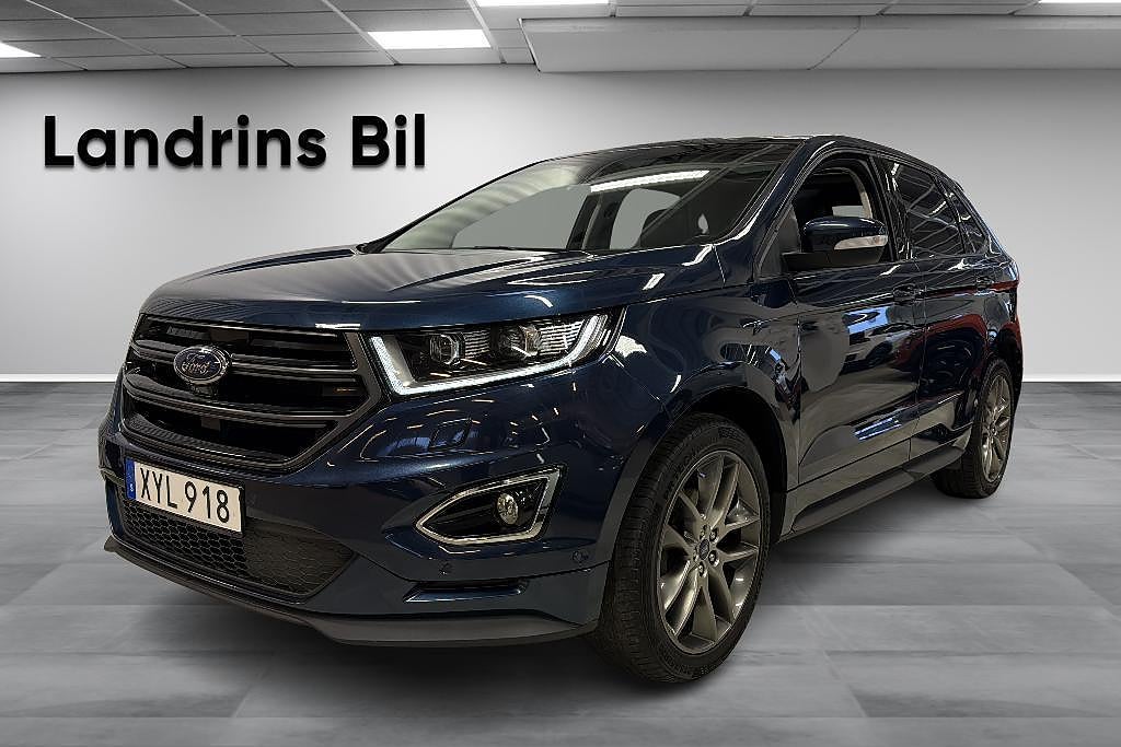 Ford Edge 2.0 Bi-Turbo AWD Sport *Drag*V-hjul*bränslevärmare*
