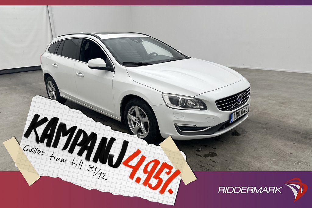 Volvo V60 D4 AWD Momentum VOC D-Värm Panoram 4,95% Ränta