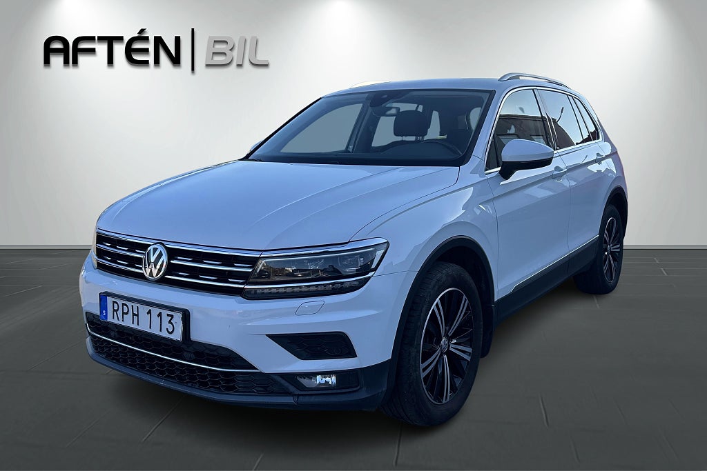Volkswagen Tiguan TDI 4-Motion 190hk GT Drag Cockpit Värmare Sensorer