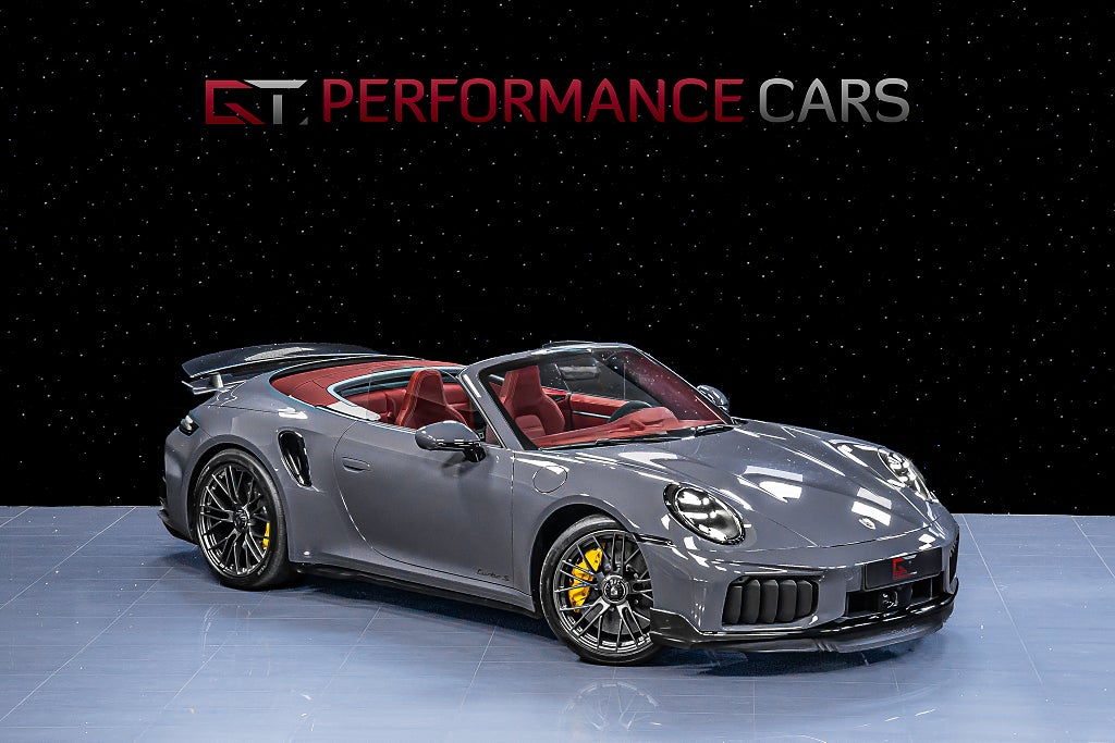 Porsche 911 992.2 Turbo S Cab MOMS Full Carbon Burmester Lift ACC