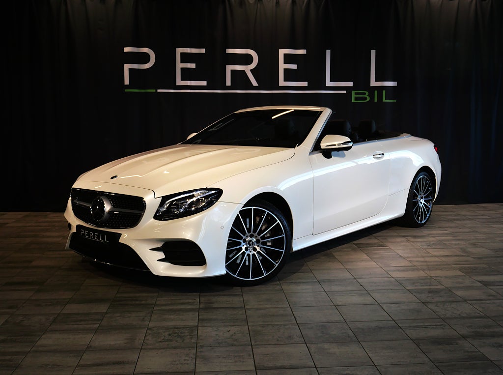 Mercedes-Benz E 400 4Matic Cab 333hk AMG Line *Se spec*