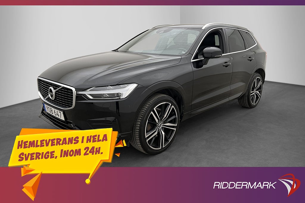 Volvo XC60 D5 AWD R-Design Värmare Drag 360° Navi BLIS