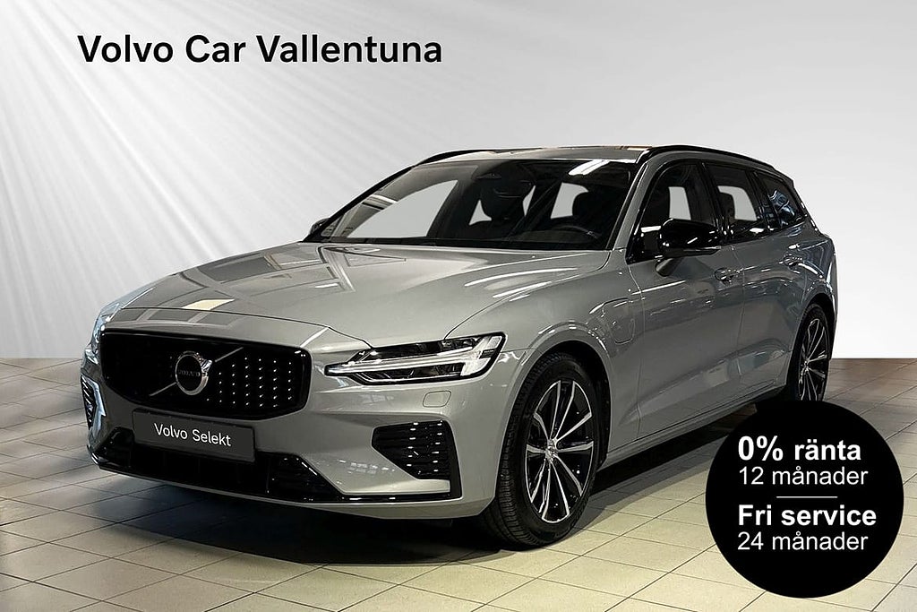 Volvo V60 T6 Plus Dark (SELEKT) Läder I Kamera I Blis 
