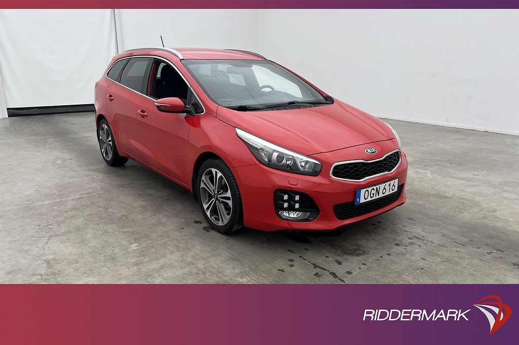 Kia Cee´d Sportswagon CRDi 136hk GT-Line Kamera Navi Drag