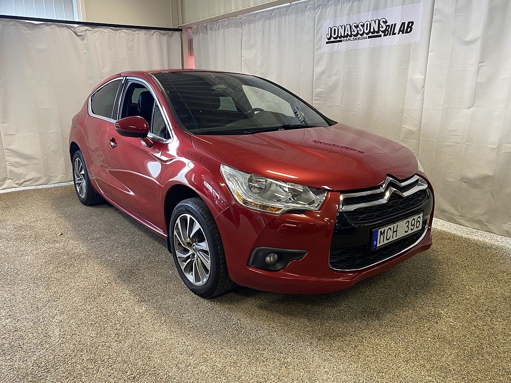 Citroën DS4 2.0 HDi Manuell, 163hk, drag