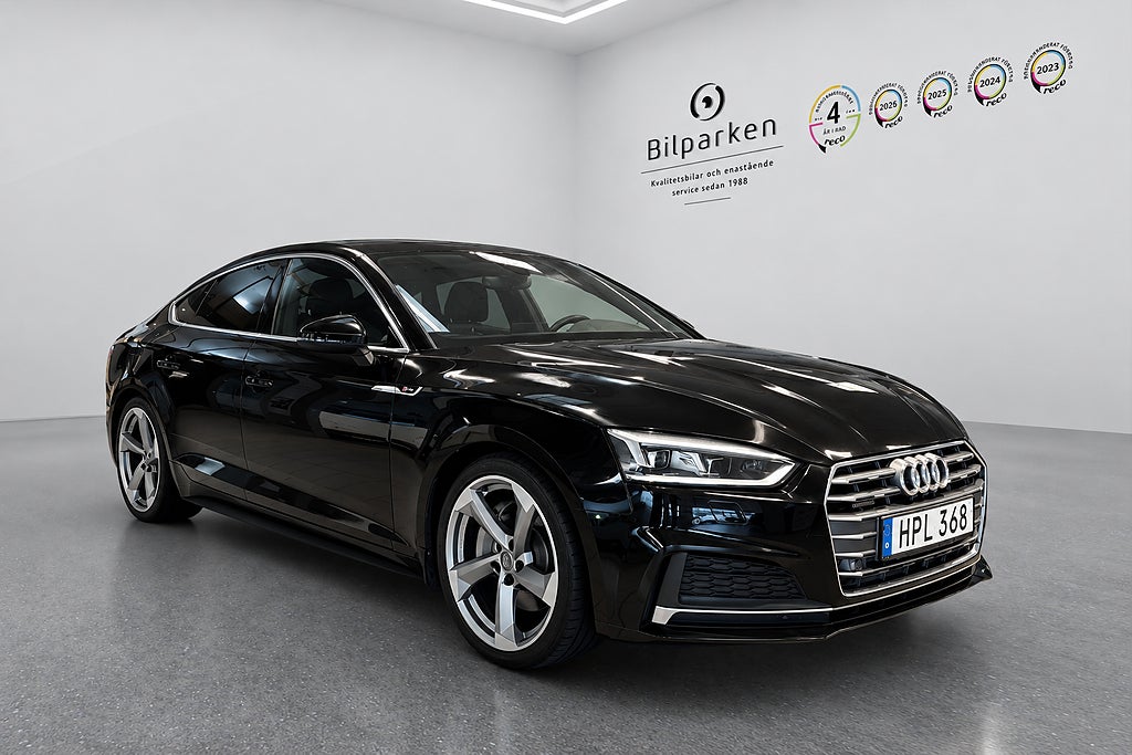 Audi A5 Sportback 2.0 TFSI quattro | S Tronic | S line | 252hk