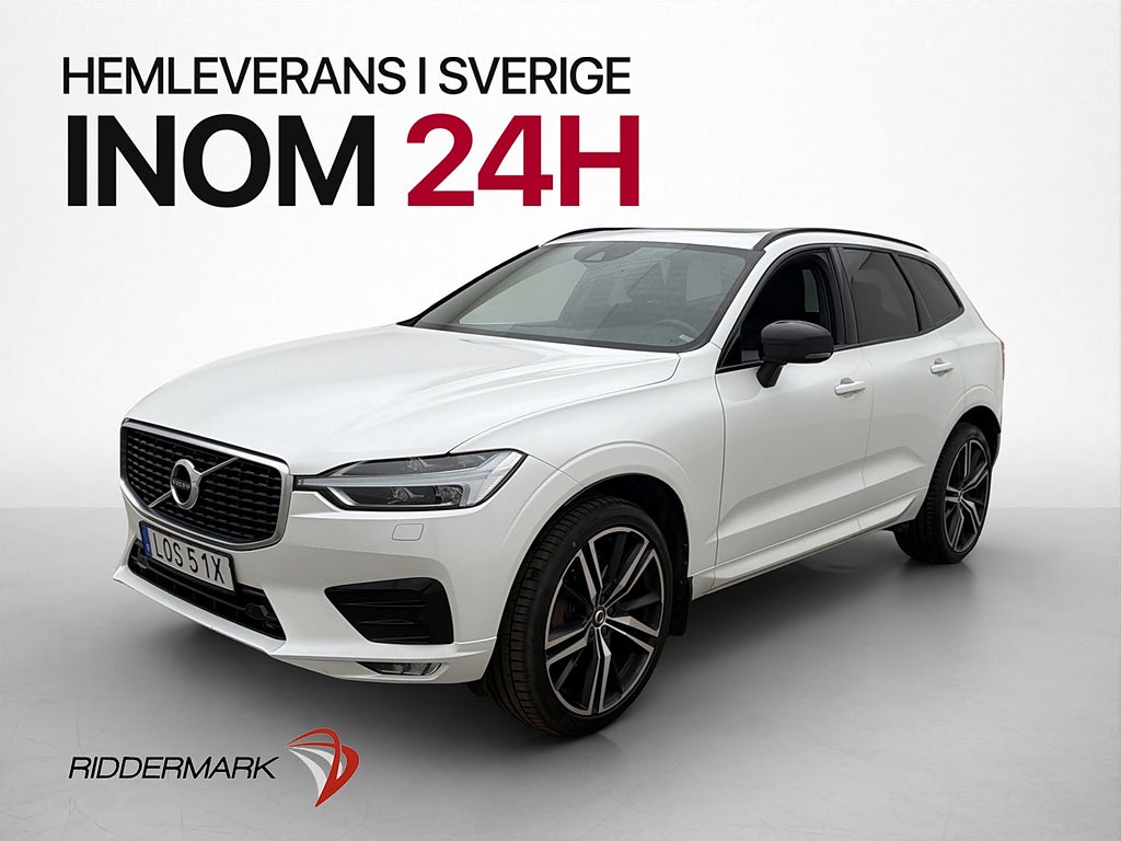 Volvo XC60 B5 AWD R Design Värmare PanoDrag Kamera Skinn