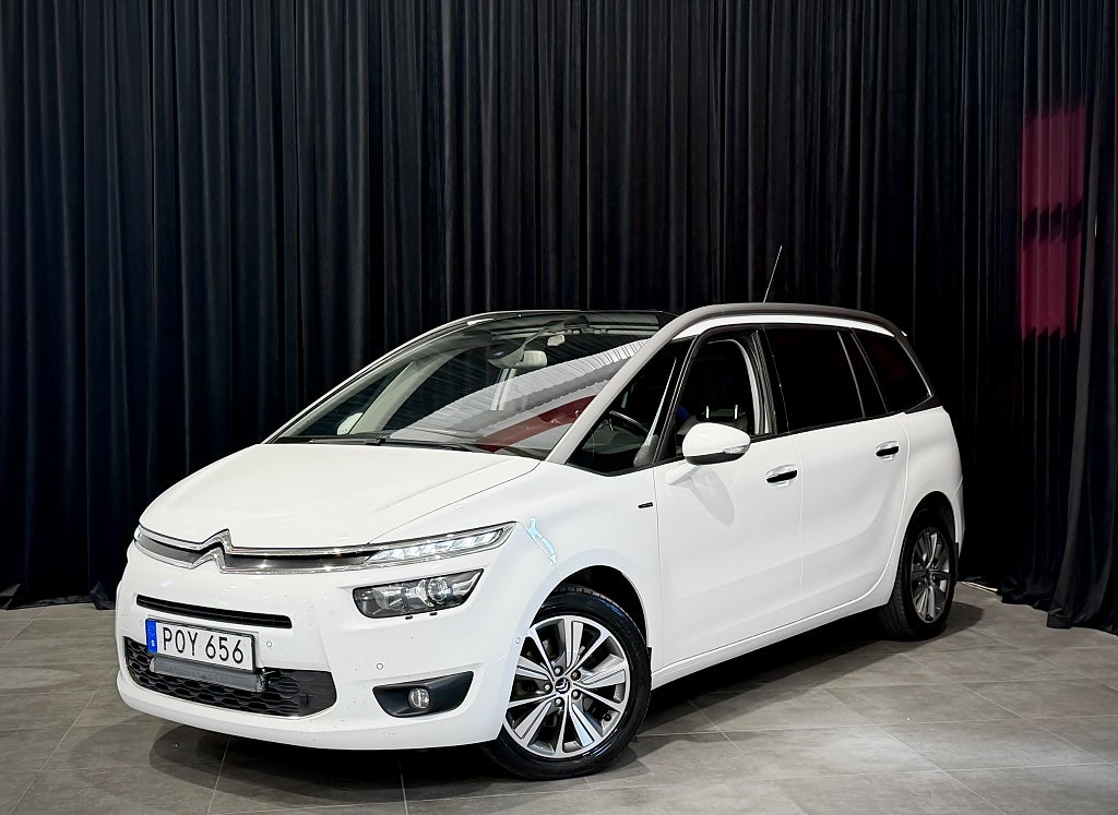 Citroën Grand C4 Picasso 2.0 HDi EAT BLIS 7-sits DRAG PANO NAVI KAMERA M-VÄRM 