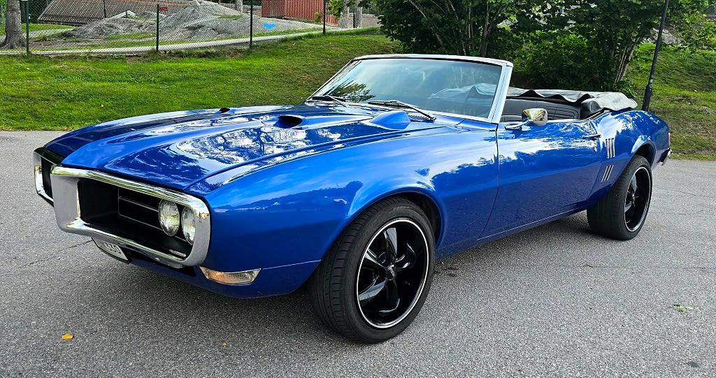Pontiac Firebird Cabriolet 400 Rostfri Fin 18"-Hjul