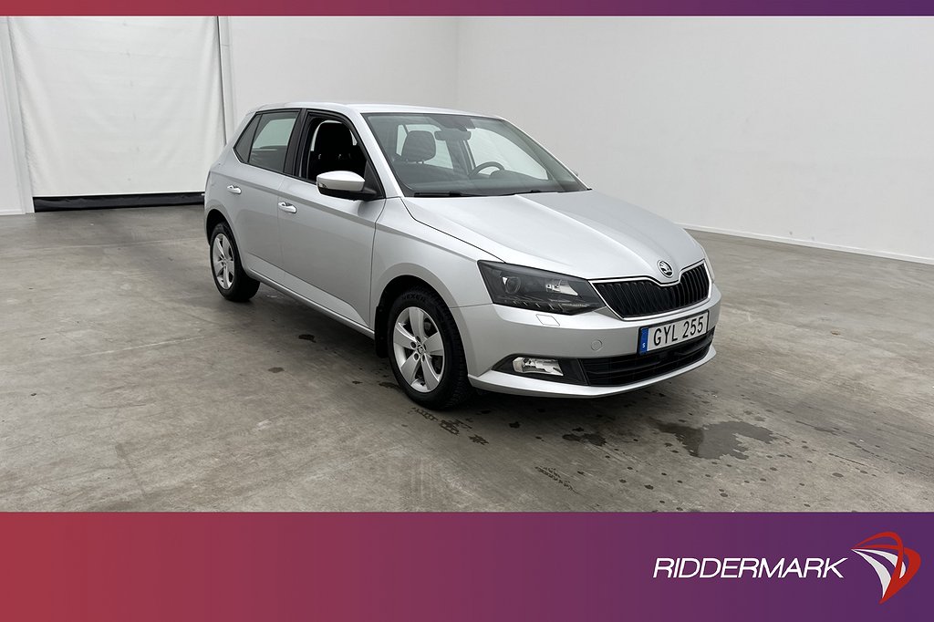 Skoda Fabia TSI 90hk Style Sensorer Bluetooth Farthållare