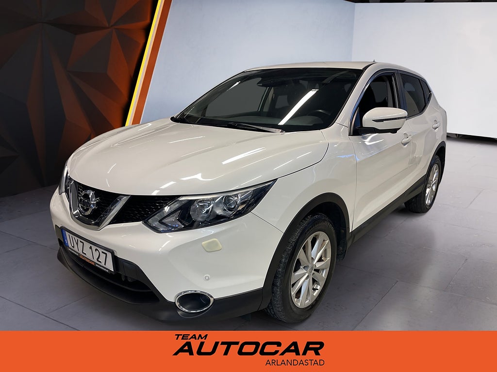 Nissan Qashqai 1.2 DIG-T XTRONIC-CVT, Fast Dragkrok, M&K Värmare