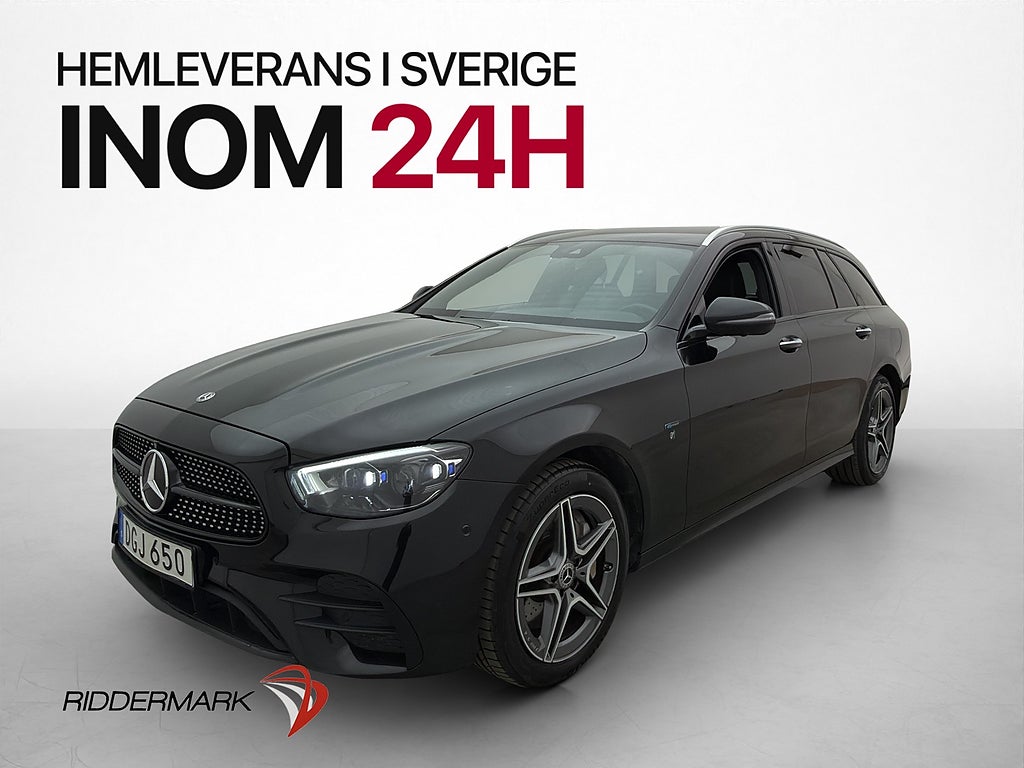 Mercedes-Benz E 300 T de 306hk AMG Drag Värmare Wide 360°