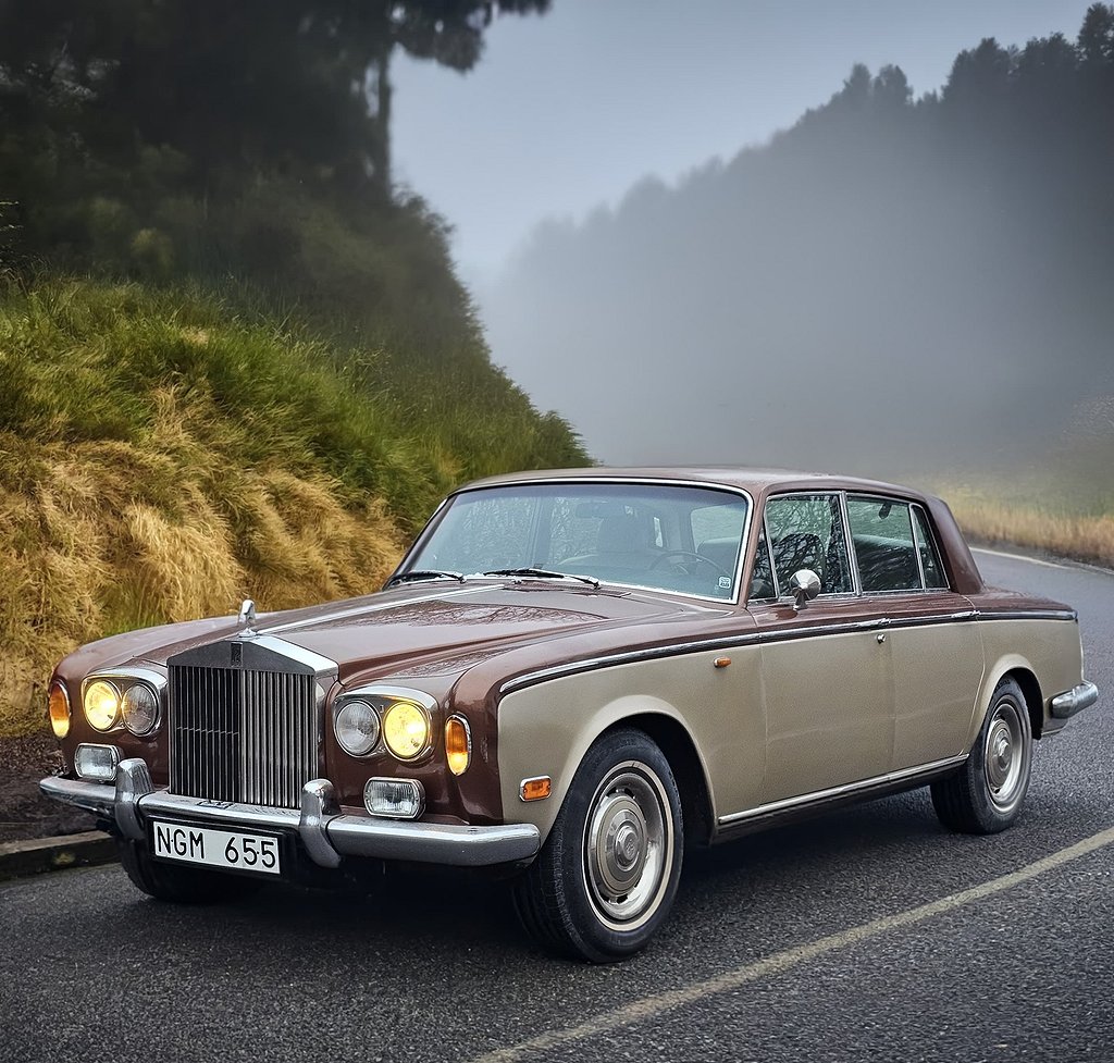 Rolls-Royce Silver Shadow  6.8 V8 Svensksåld Vänsterstyrd