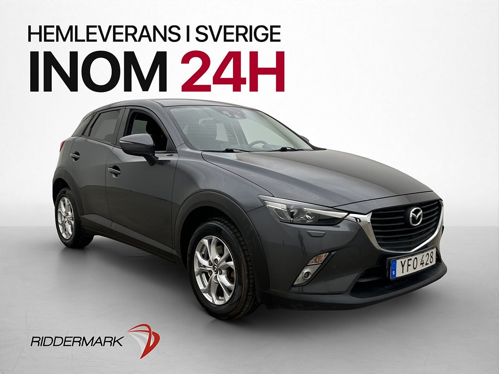 Mazda CX-3 2.0 SKYACTIV-G 120hk Vision Kamera Navi Sensorer