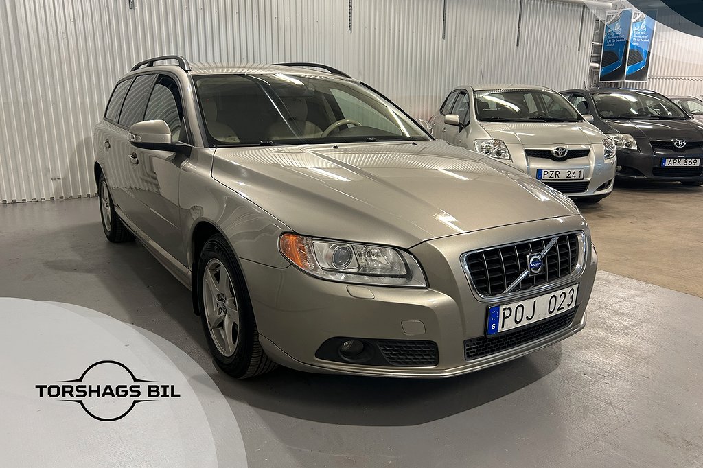 Volvo V70 2.0 Flexifuel Automat Momentum Ny Bes Drag (146hk)