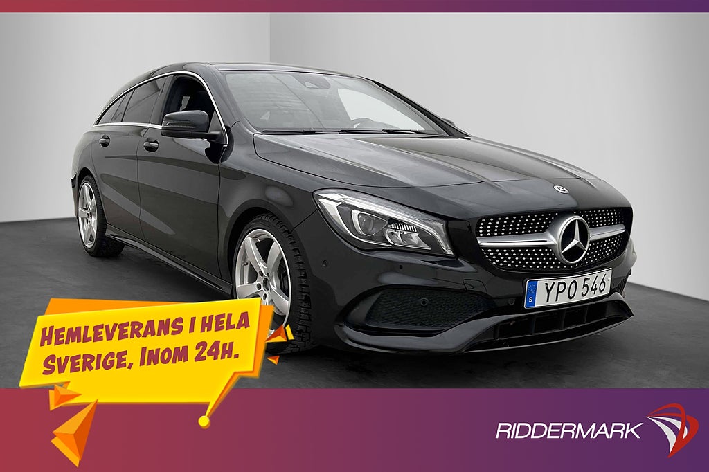 Mercedes-Benz CLA 200 SB AMG Sport Pano Dragkrok Kamera