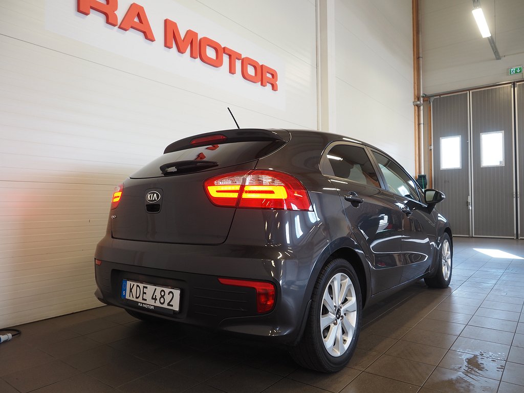 Kia Rio 1.4 CVVT 109hk GLS Automat Komfort Rattvärme 2016