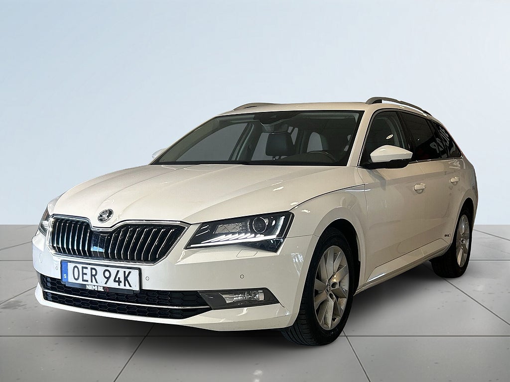 Skoda Superb Kombi 2.0 TDI 4x4 Business Style Drag Dvärme CANTON S&V