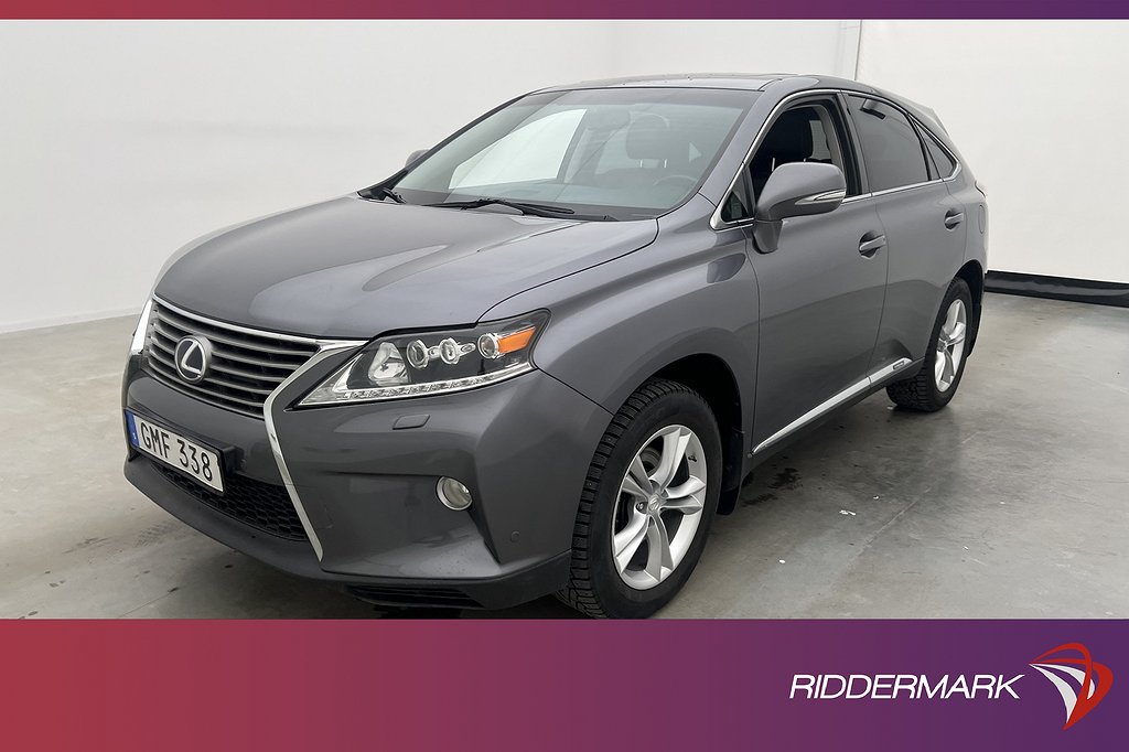 Lexus RX 450h AWD 299hk Business Taklucka Kamera Skinn Drag