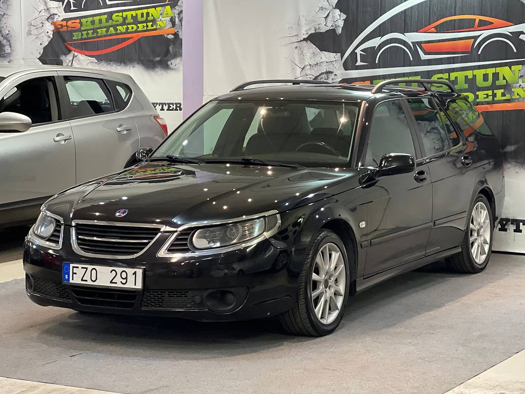 Saab 9-5 SPORTCOMBI 2.3 T BIOPOWER LINEAR NY BESIKTAD NY SERVAD