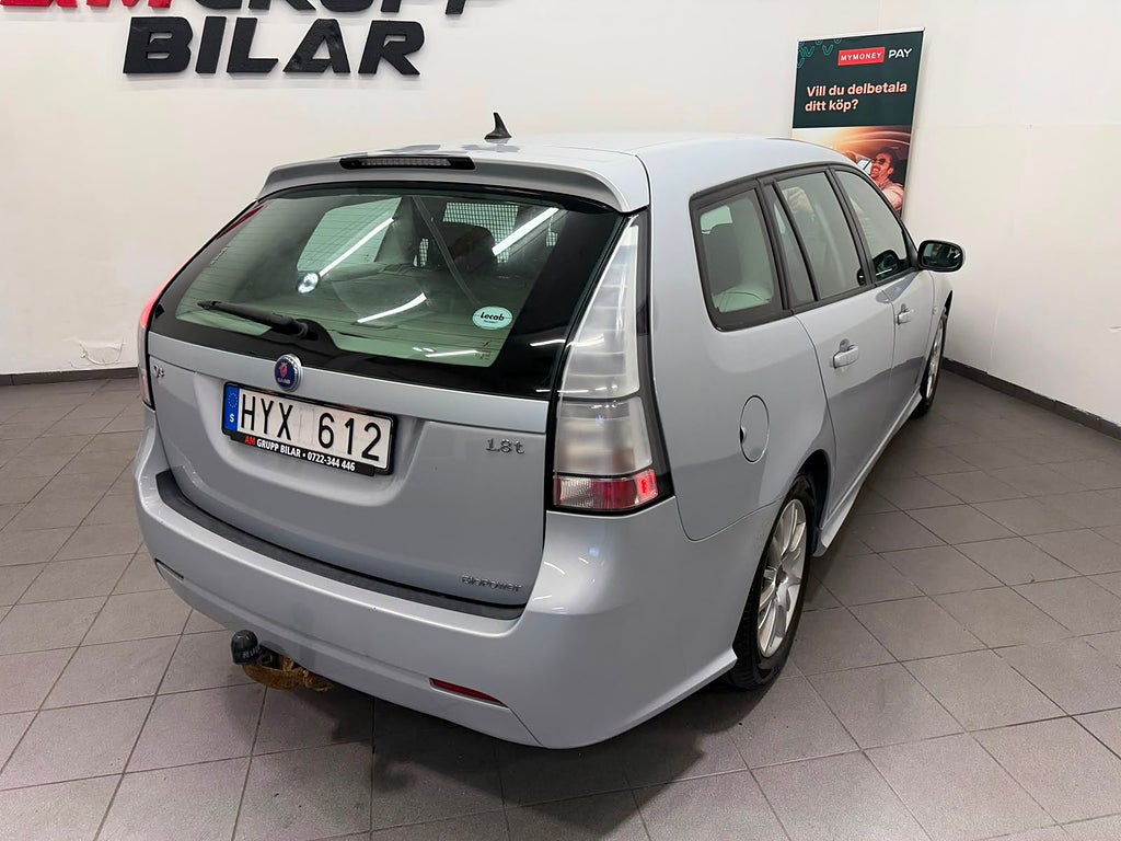 SAAB 9-3 SPORTCOMBI 1.8T 150 ch BIOPOWER ETHANOL LINEAR 4X2 BVM - ATTELAGE - 225000 km