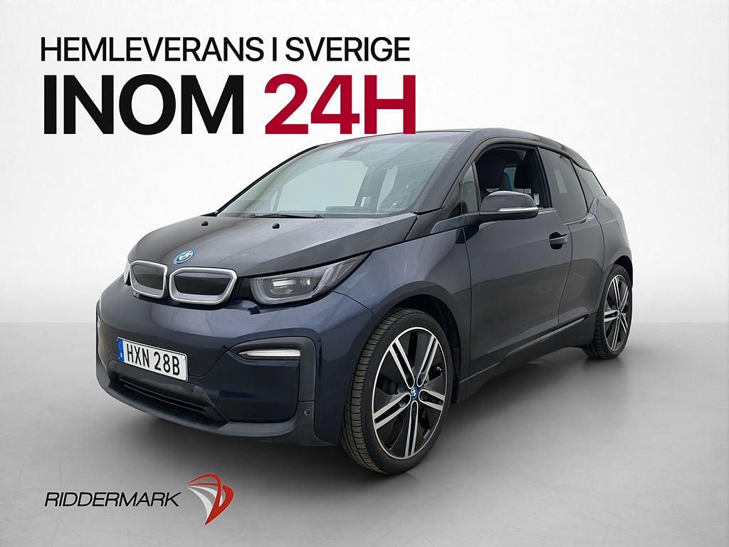 BMW i3 120 Ah 170hk Comfort Advanced Värmare Kamera Navi