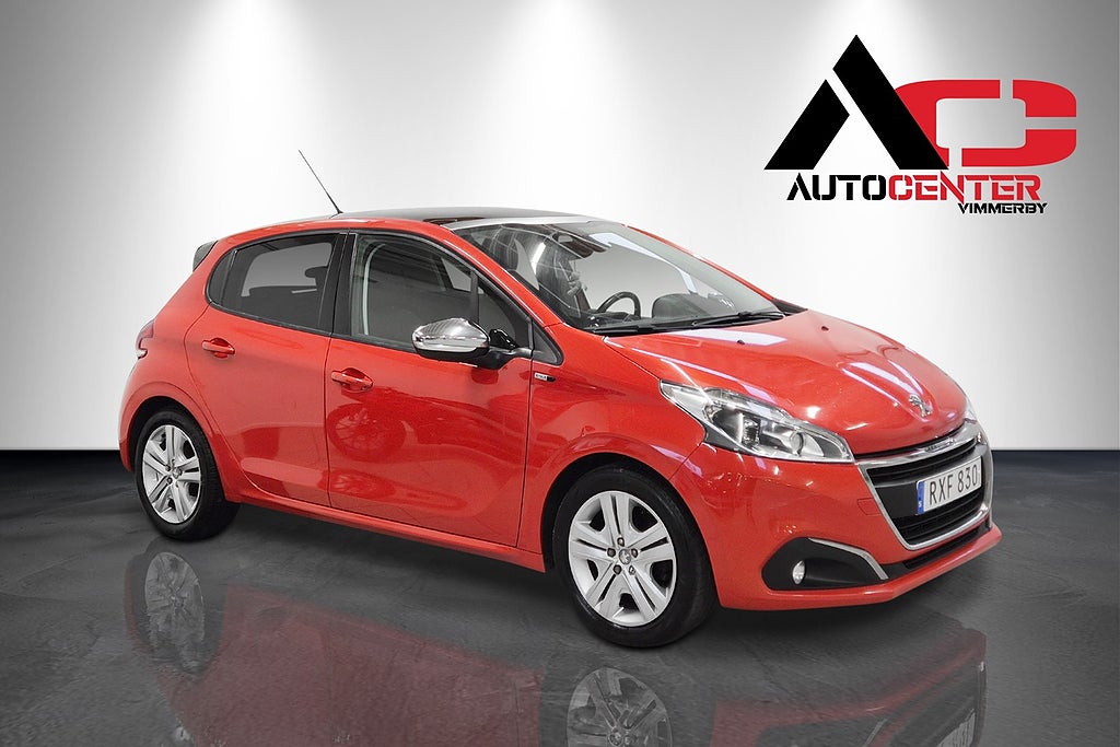 Peugeot 208 5-dörrar 1.2 Style Panorama 