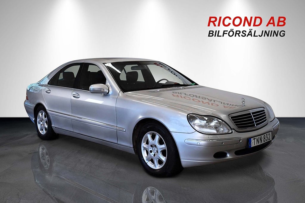 Mercedes-Benz S 320 Mkt lyxutrustning Bra bruksskick nybes