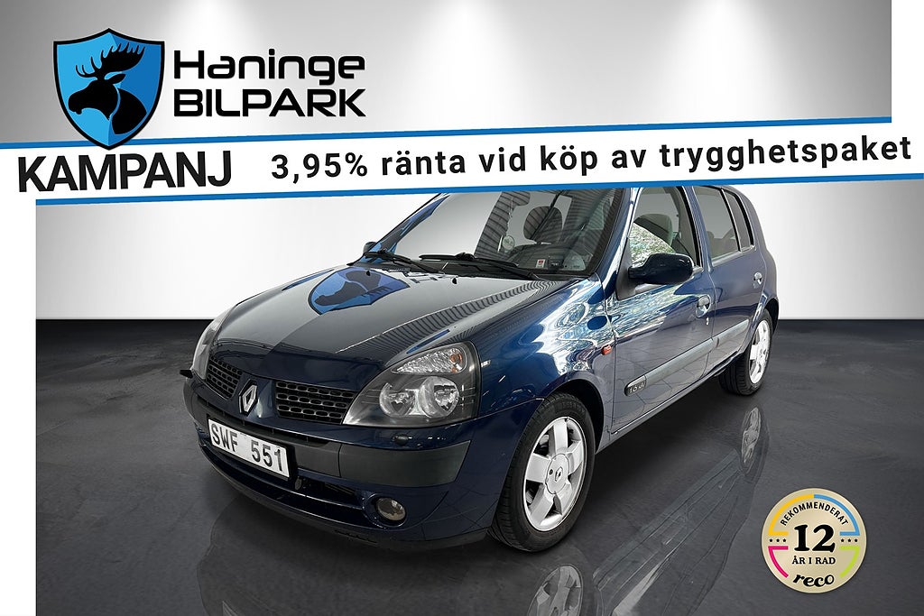 Renault Clio 1.6 / GDS / BESIKTAD 