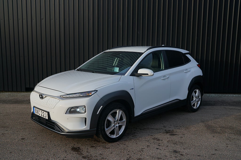 Hyundai Kona Electric 64 kWh Premium, ink. Garanti! Se utrustning.