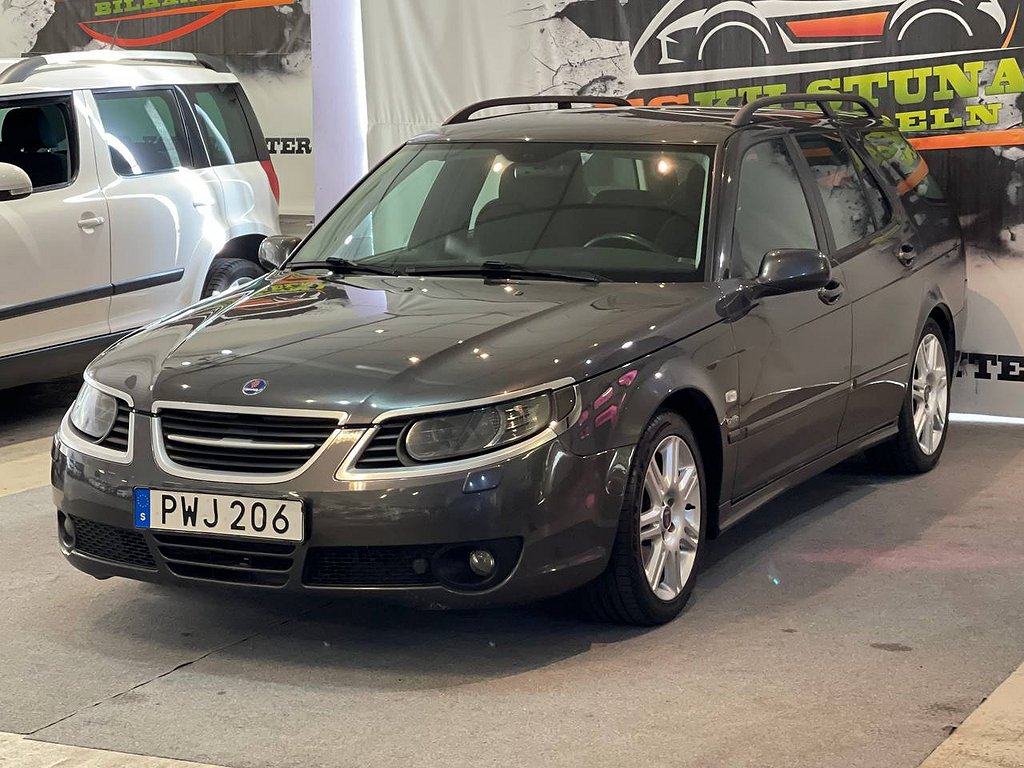 Saab 9-5 SPORTCOMBI 2.0 T BIOPOWER GRIFFIN NY BESIKTAD NY SERVAD