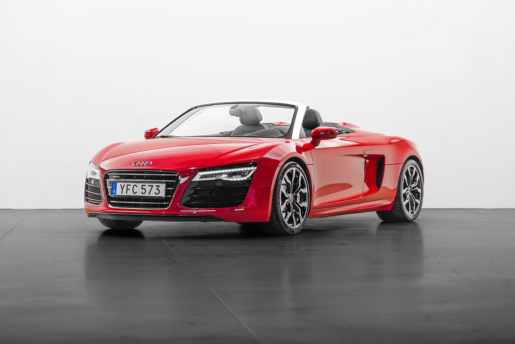 Audi R8 Spyder 5.2 V10 - S Tronic - Facelift - Nyservad 