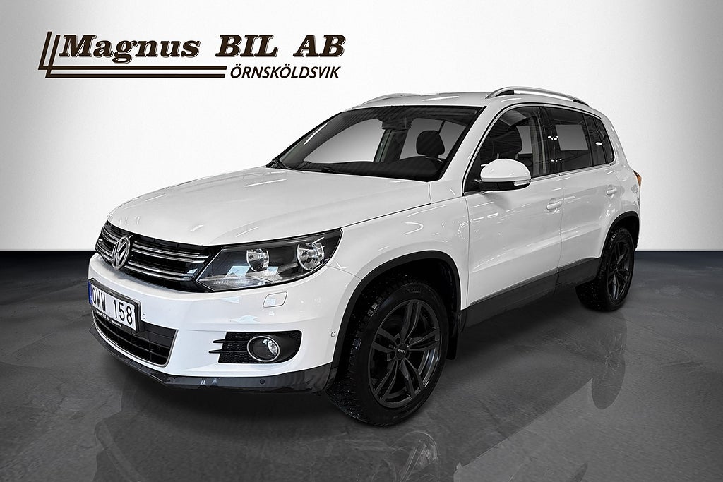 Volkswagen Tiguan 1.4 TSI 4Motion Sport & Style LÅGMIL Sov Hjul Nyservad 