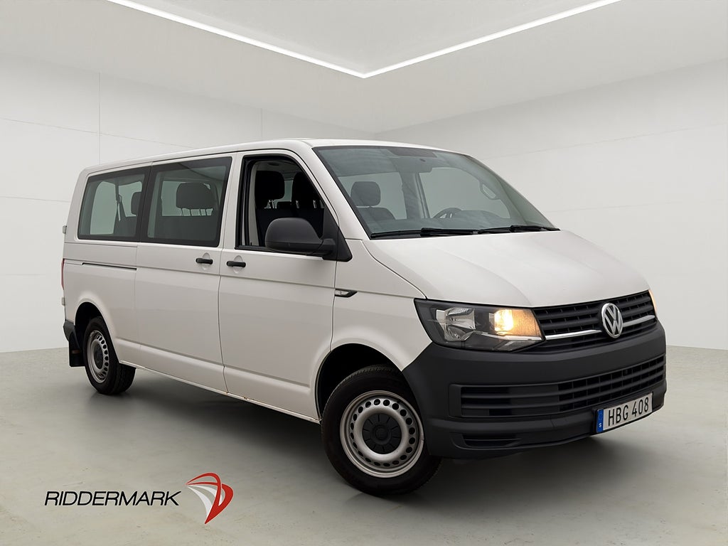Volkswagen Transporter Kombi Lång 2.0TDI PDC 9-Sits Moms