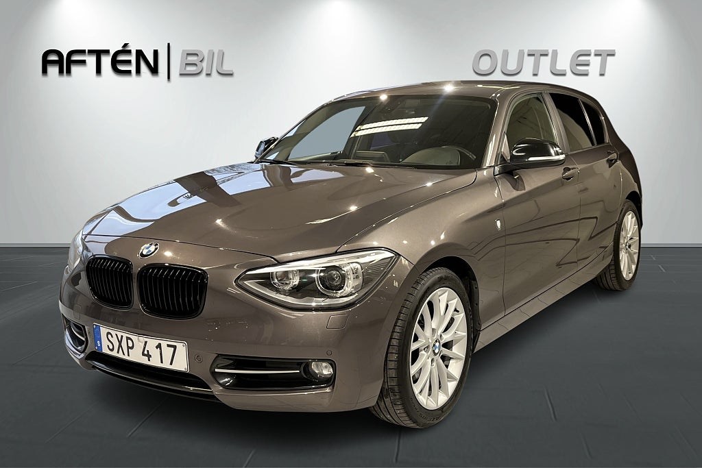BMW 120 d Sport Line Steptronic 184hk|Bi-xenon|P-sensor|