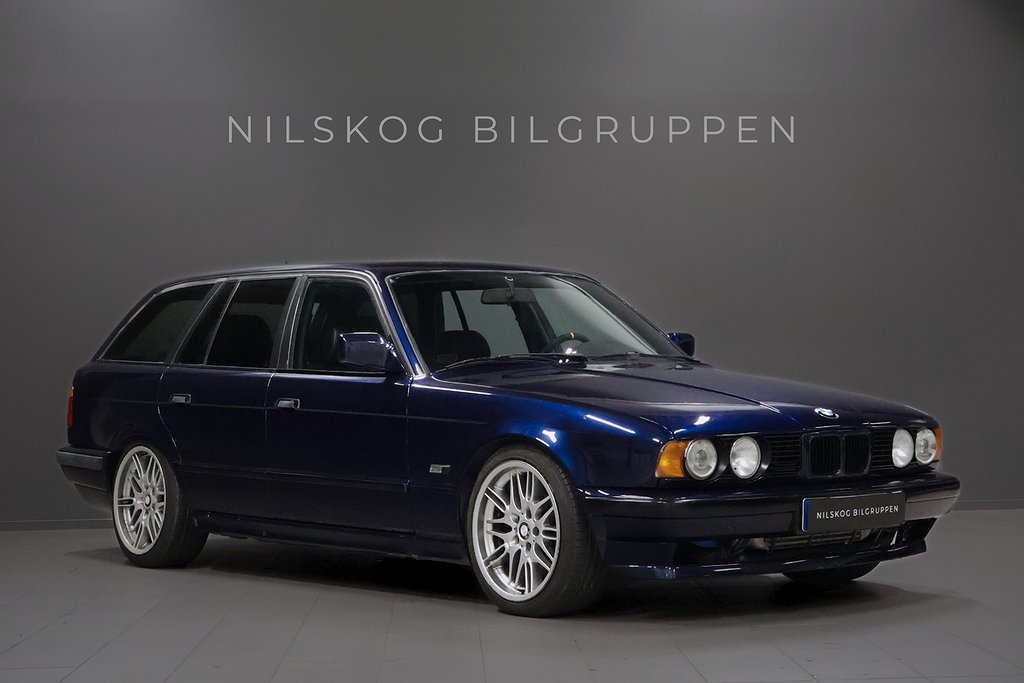 BMW 525 i Touring E34 Turbo | 460whp | EMU Black | H-profil