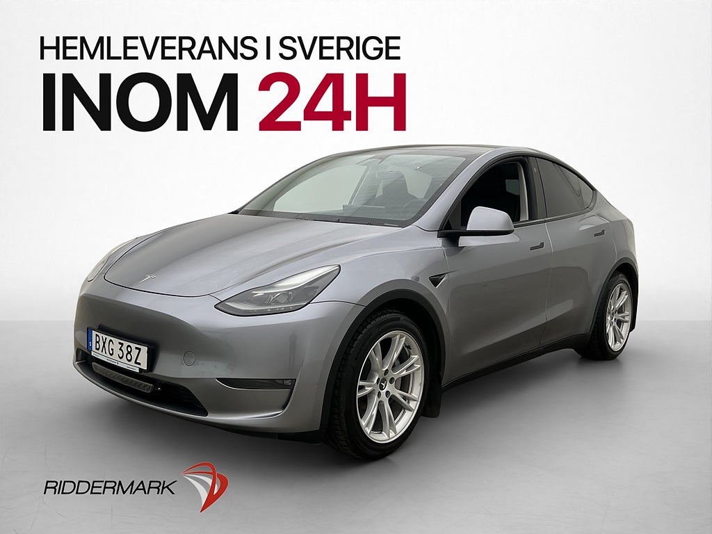 Tesla Model Y Long Range AWD Pano Skinn B-Kamera AP Navi