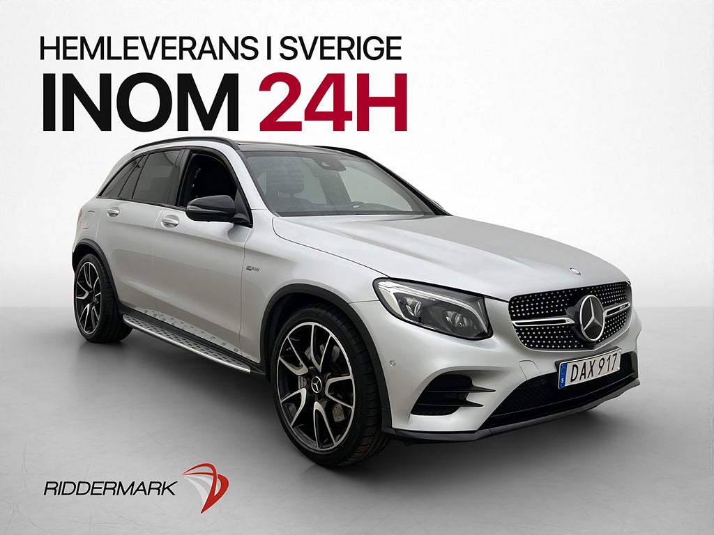 Mercedes-Benz GLC 43 AMG 4M Pano Burmester Värm 360 Drag
