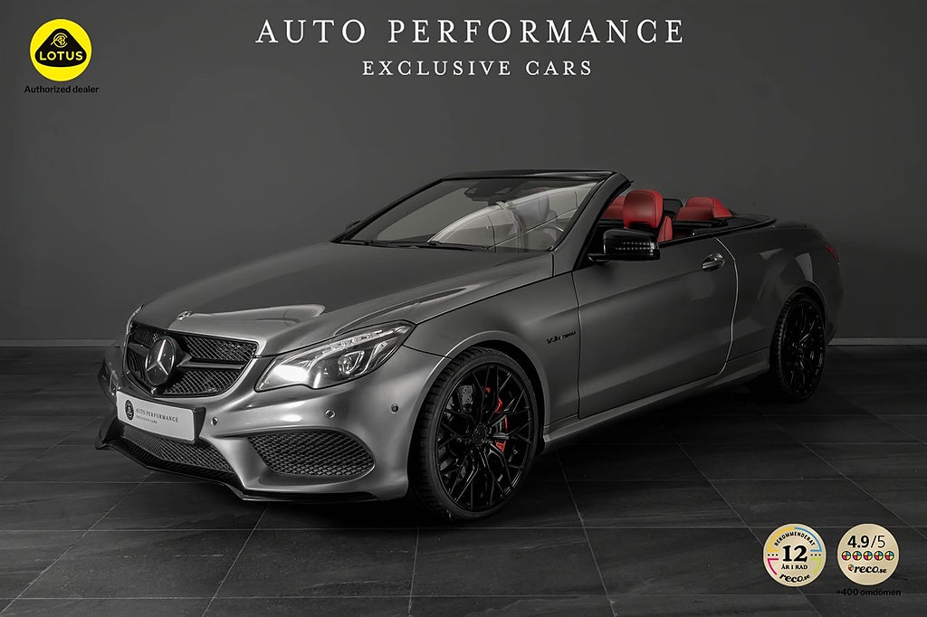 Mercedes-Benz E 500 Cabriolet V8 408hk AMG / Hemleverans /