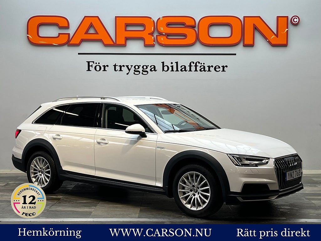 Audi A4 Allroad 2.0 TDI Q 190HK Proline Värmare Dragkrok