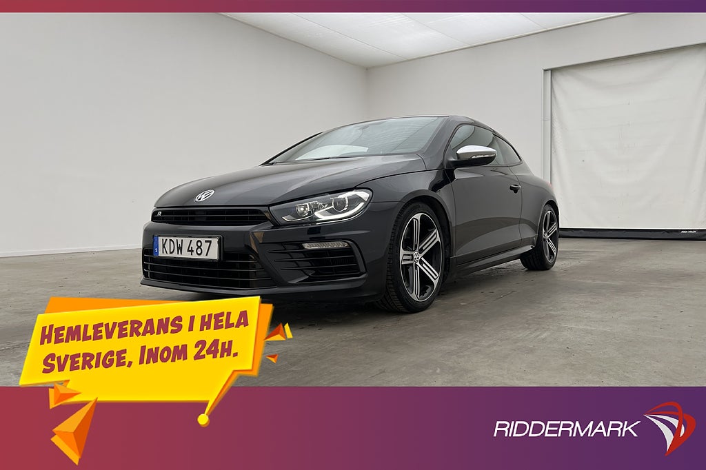 Volkswagen Scirocco R TSI 280hk Kamera Sensorer CarPlay