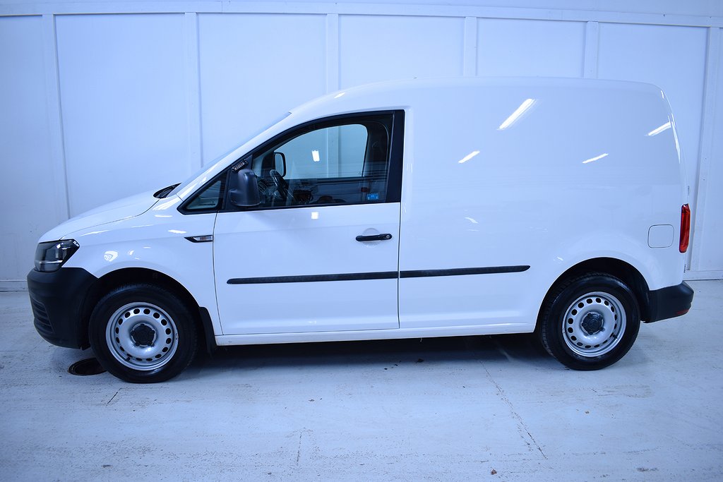 Volkswagen Caddy Skåpbil 2.0 TDI 102hk Auto Krok Värmare