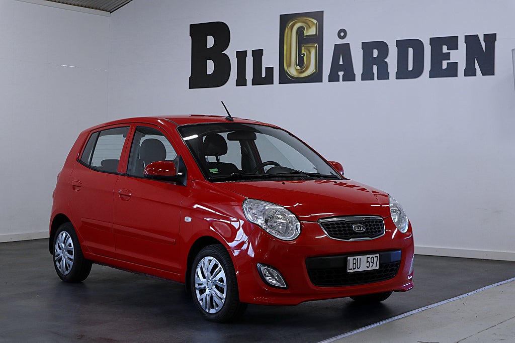 Kia Picanto 1.1 EX Automat Nybesiktigad Nyservad 0%Ränta 0:-Kontant