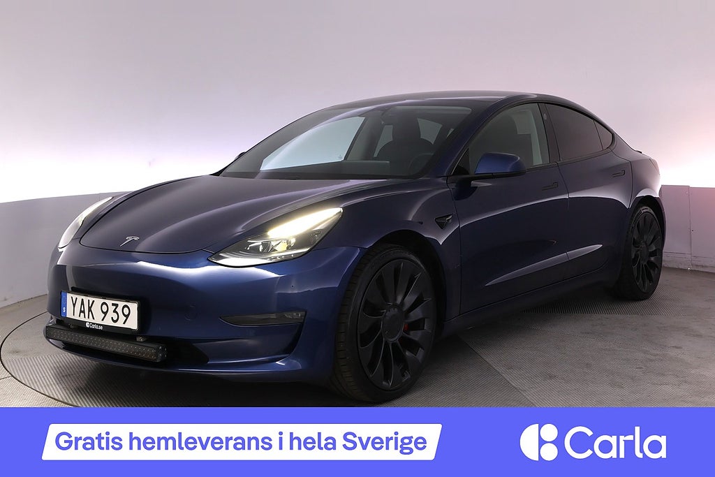 Tesla Model 3 Performance AWD Refresh Autopilot Panorama