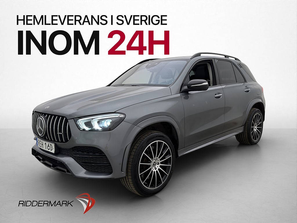 Mercedes-Benz GLE 350 de 320hk AMG Line Pano Burm Luft Drag