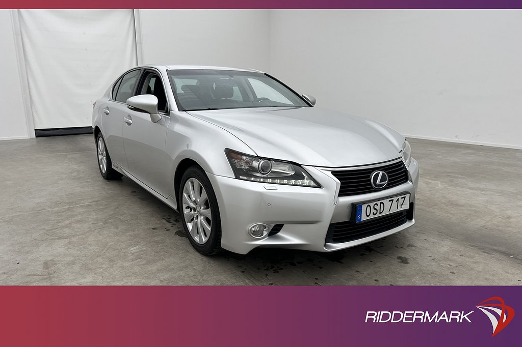 Lexus GS 300h 2.5 CVT 223hk Kamera Navi Elstolar Keyless