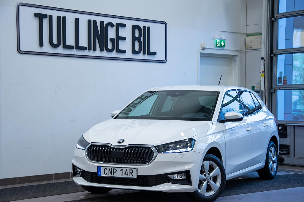 Skoda Fabia 1.0 TSI DSG 110HK  Style B-Kamera CarPlay 1-Ägare 4.99%