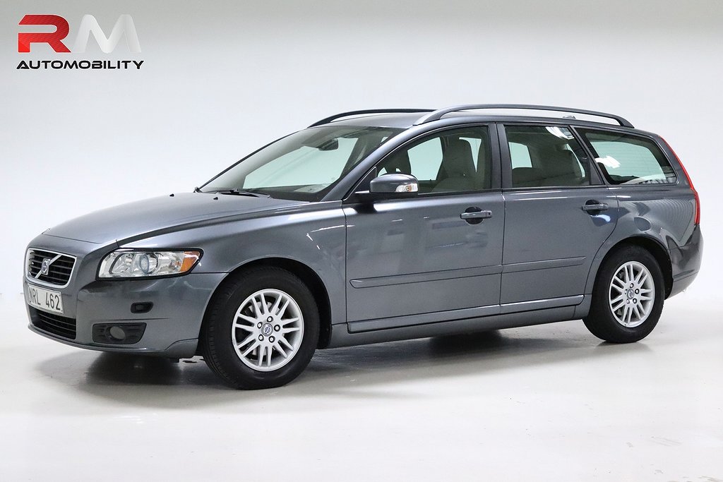 Volvo V50 1.8 FLEXIFUEL MOMENTUM NYBESIKTIGAD NYSERVAD