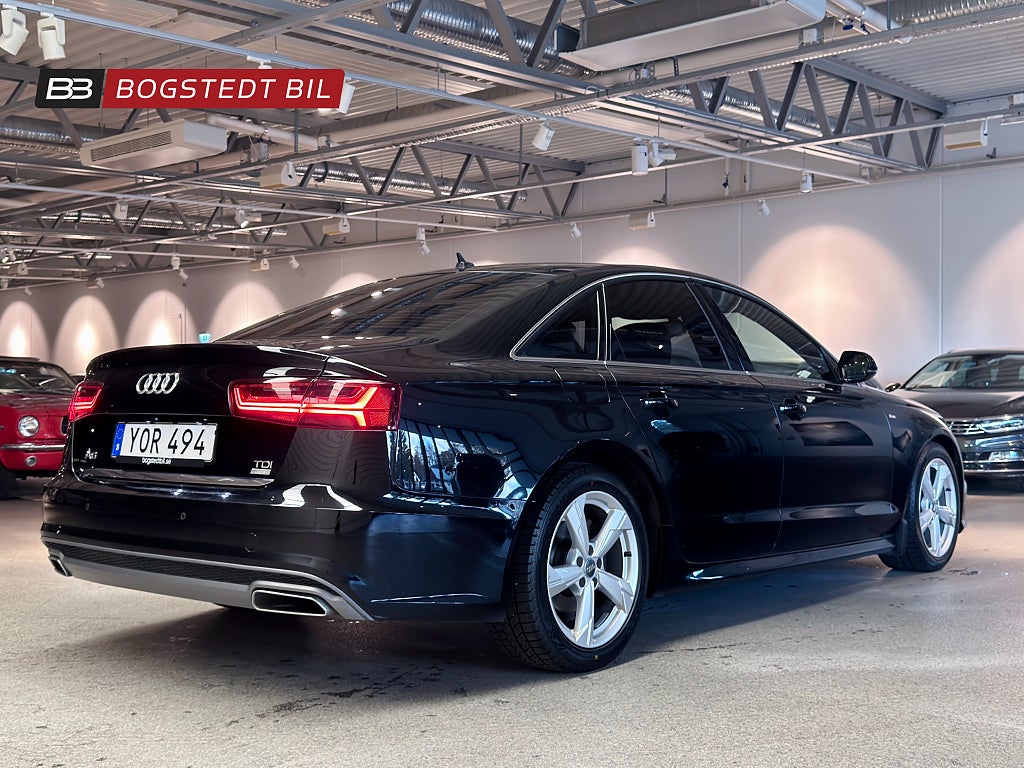 Audi A6 2.0 TDI 190hk S-line edition | 1 ägare