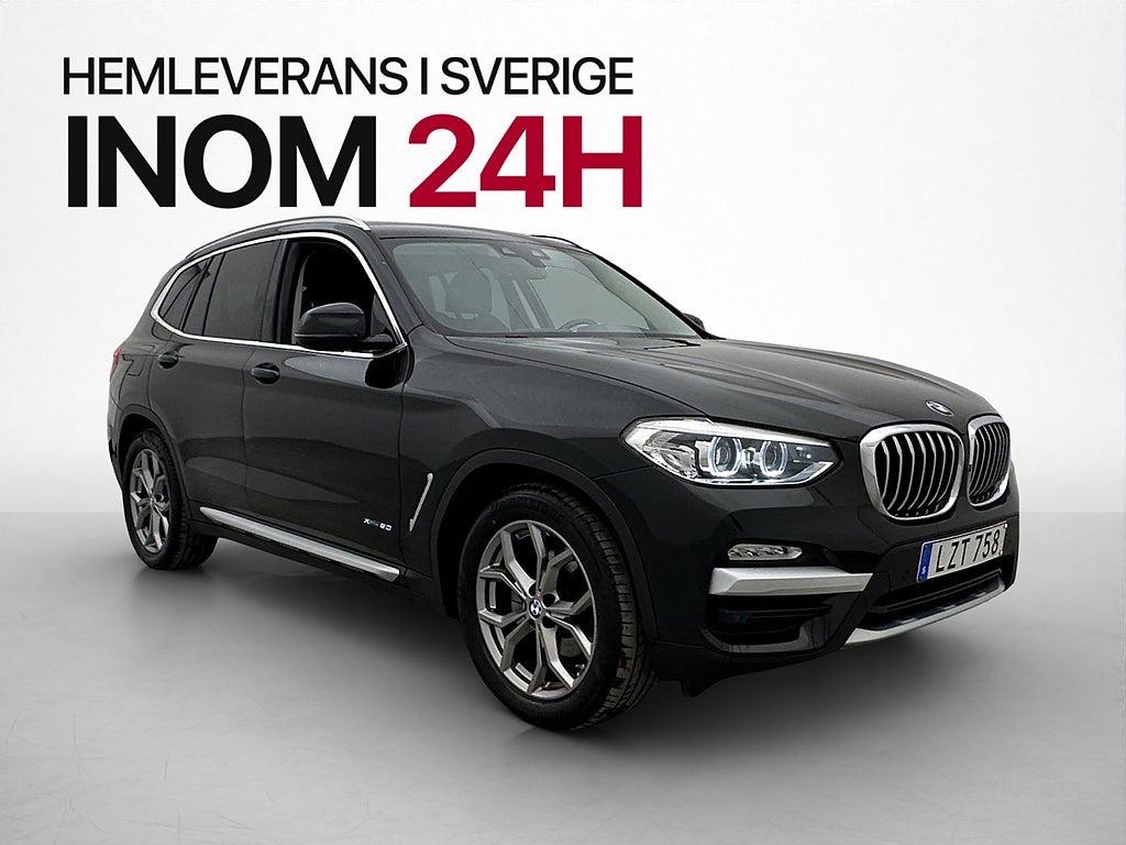BMW X3 xDrive20i 184hk Dragkrok  Navigation HiFi ljud